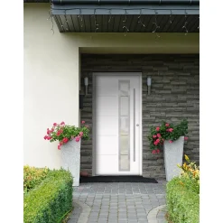 SplenDoor Premium-Haustür Passivedoor Uppsala energiesparend weiss 110 x 210 cm rechts