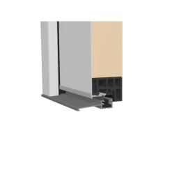 SplenDoor Premium-Haustür Passivedoor Lund energiesparend grau 100 x 200 cm links