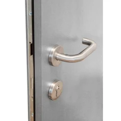 SplenDoor Premium-Haustür Passivedoor Lund energiesparend grau 100 x 200 cm links