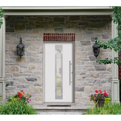 SplenDoor Premium-Haustür Passivedoor Malmo RC2 energiesparend einbruchsicher weiss 100 x 210 cm rechts