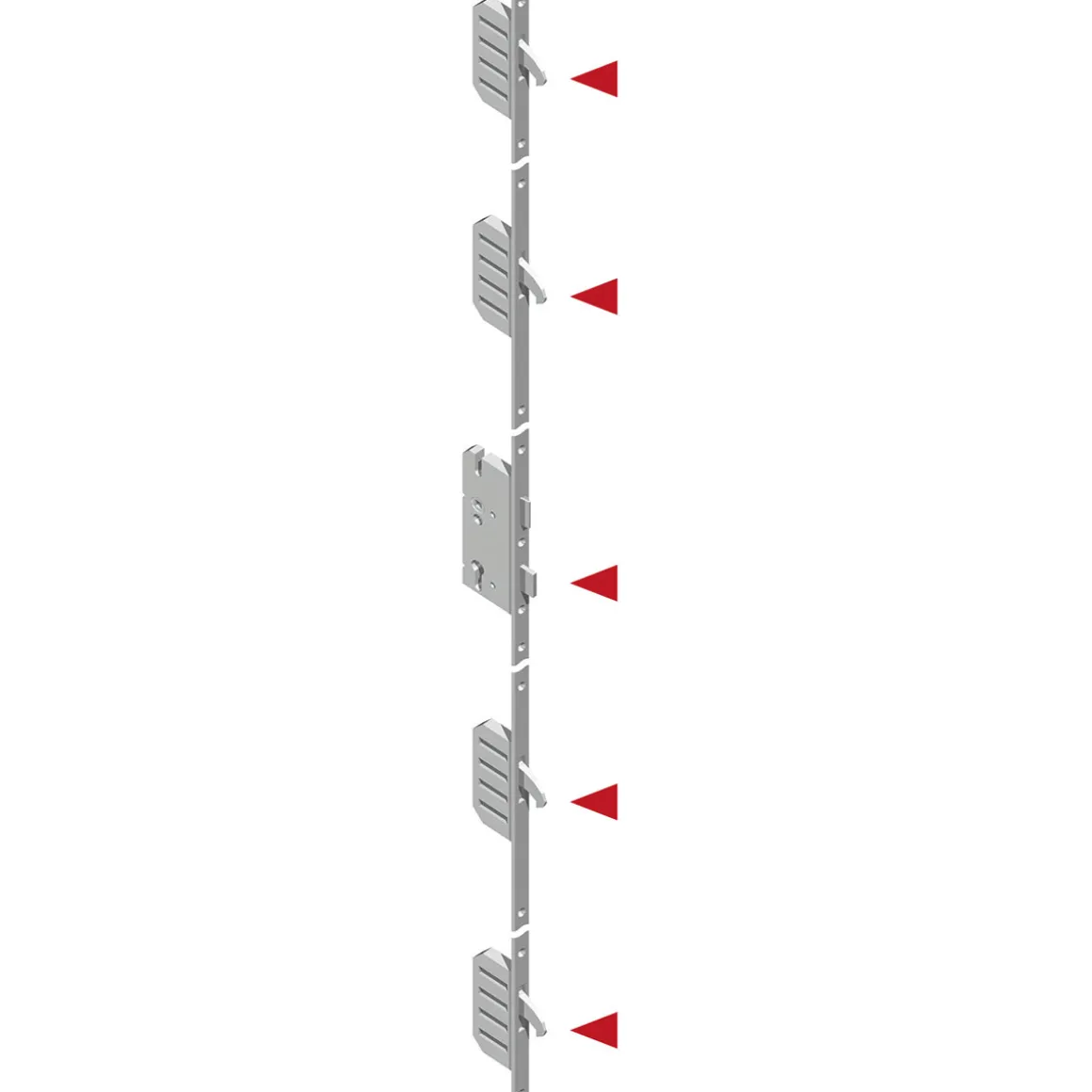 SplenDoor Sicherheits-Nebeneingangstuer NS3 RC2 auf Maß, Anthrazit, Rechts