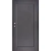SplenDoor Sicherheits-Nebeneingangstuer NS3 RC2 98x198 Anthrazit links