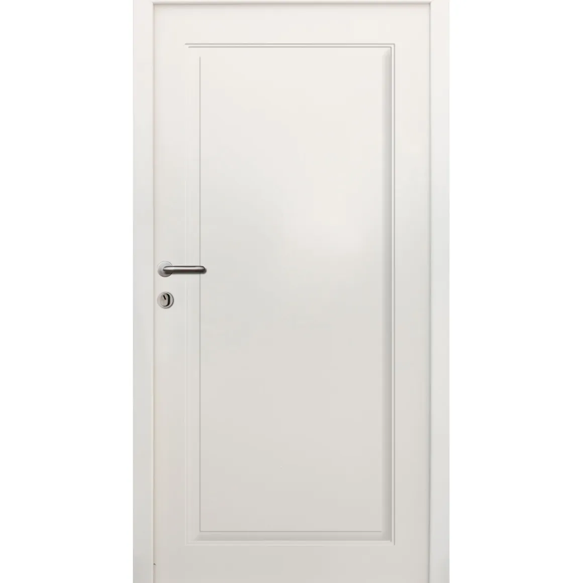 SplenDoor Sicherheits-Nebeneingangstuer NS3 RC2 auf Maß, Weiss, Links