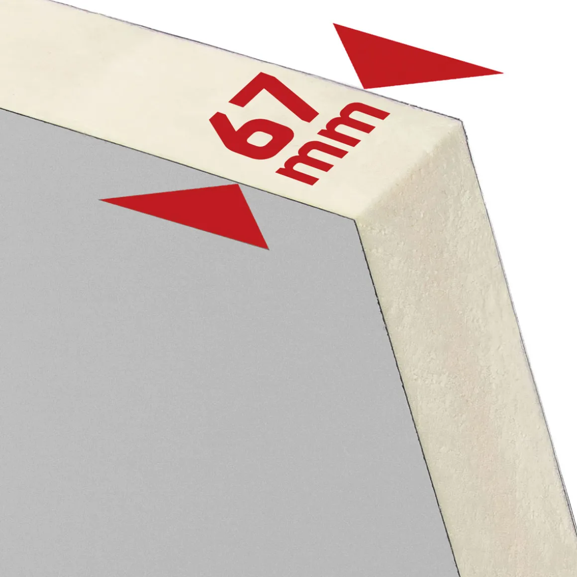 SplenDoor Sicherheits-Nebeneingangstuer NS3 RC2 auf Maß, Weiss, Rechts