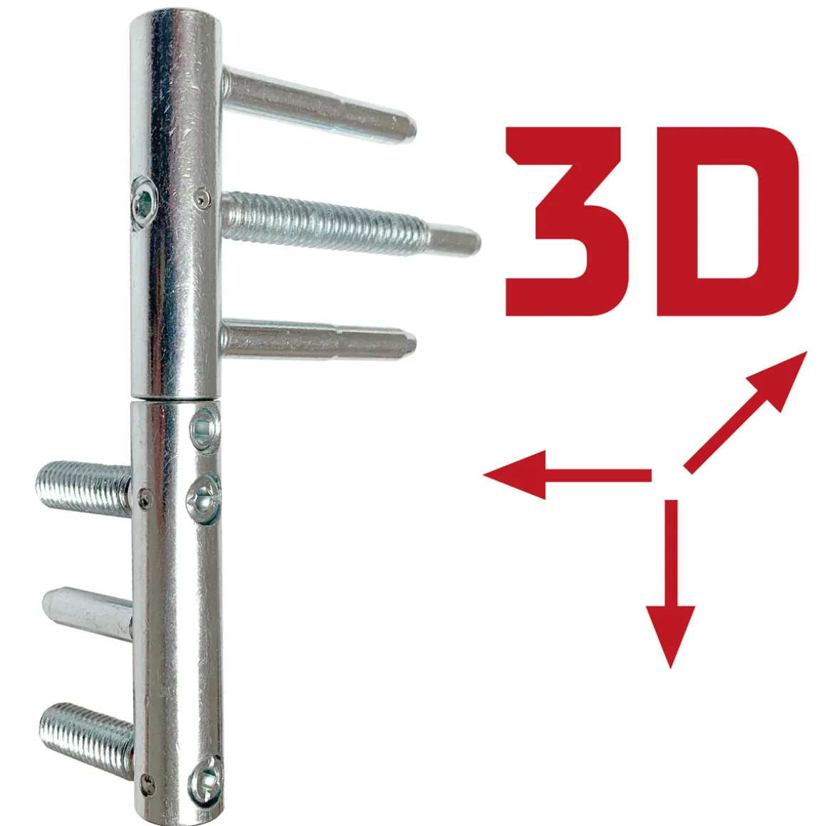 SplenDoor Sicherheits-Nebeneingangstuer NS4 RC2 98x198 Anthrazit links