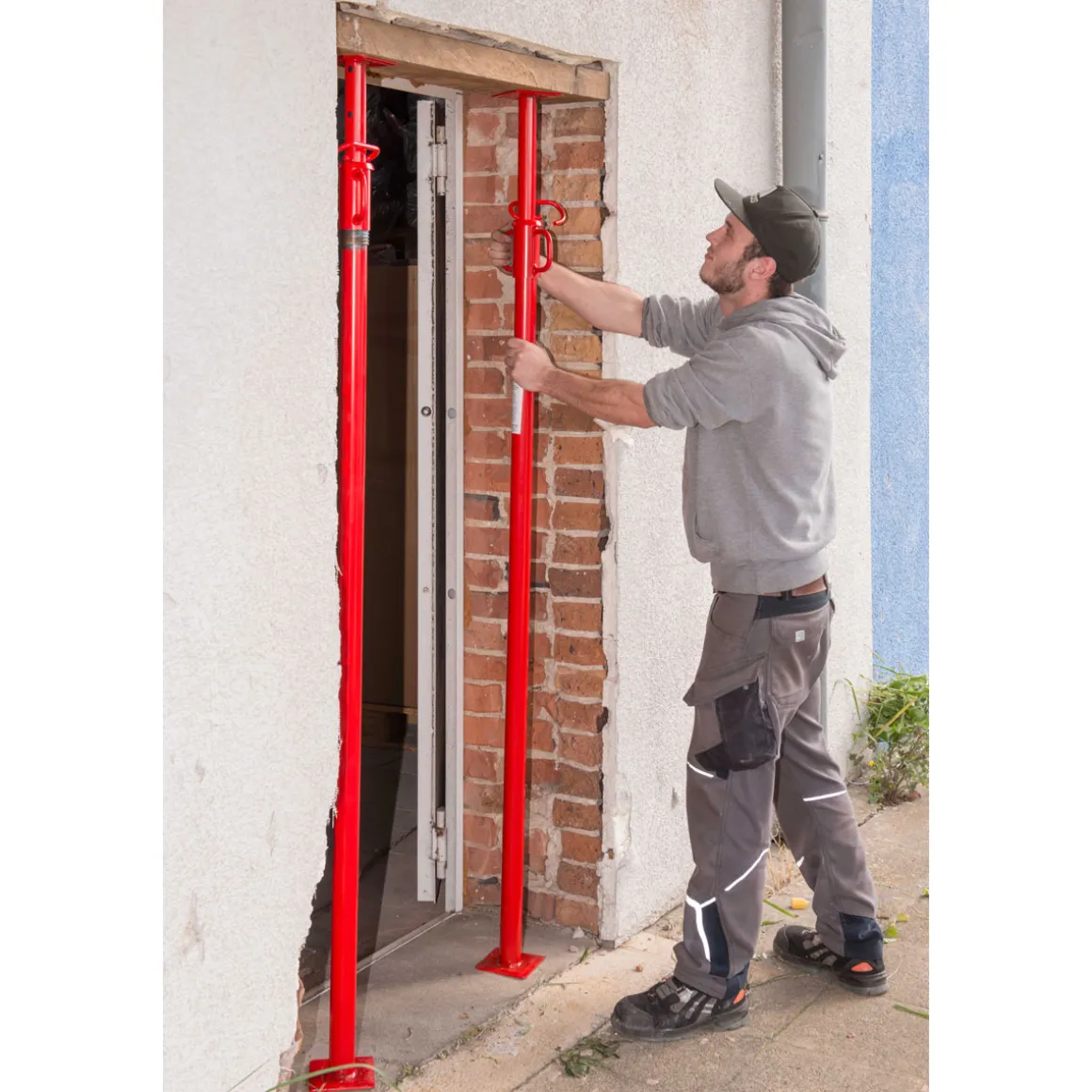 Stahlbaustütze 1,65 - 3,00 m max 2,12 t