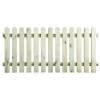 Staketenzaun gerade 180 x 85 cm