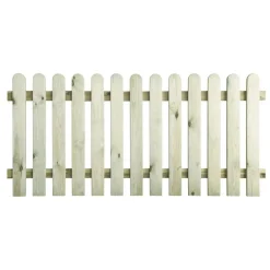 Staketenzaun gerade 180 x 85 cm