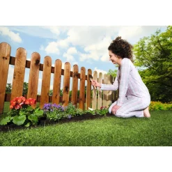 Staketenzaun gerade 180 x 85 cm