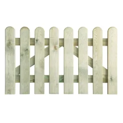 Staketenzauntor gerade 100 x 60 cm