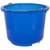 Stall- und Baueimer 12 l blau transparent