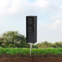 Steckdosensäule ORIO 2 fach IP44