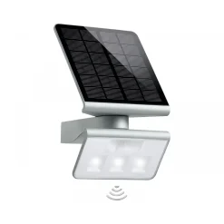 Steinel Solar Aussenleuchte XSolar L-S mit Bewegungsmelder silber