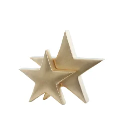 Stern stehend gold Keramik LxBxH 32 x 7 x 30 cm