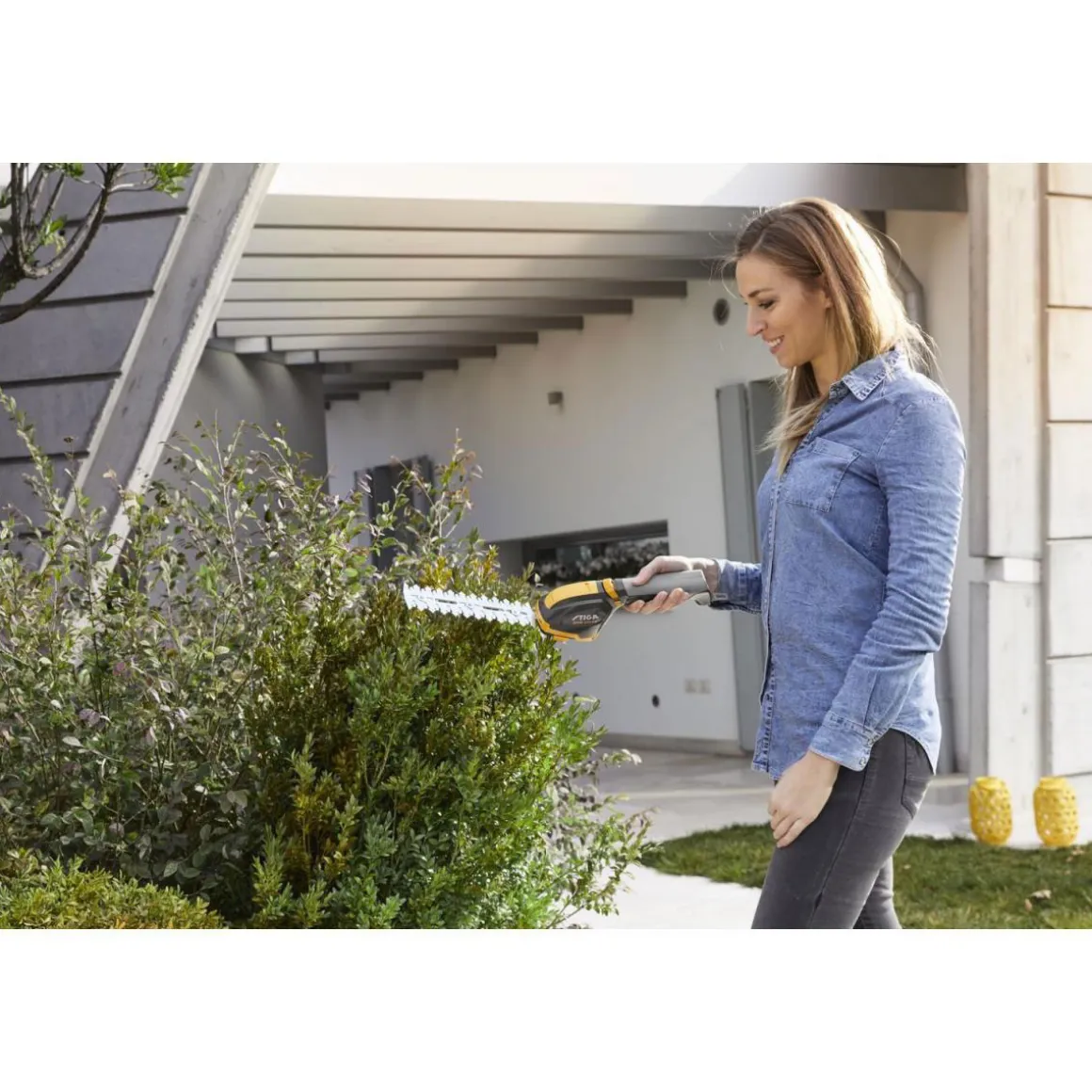 Stiga Akku Gras- und Strauchschere SGM 102 AE