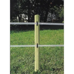 Streckenpfahl Octo Wood 8 x 180 cm braun