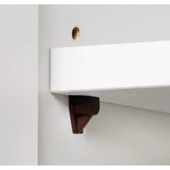 Suki Bodenträger Stahl Durchmesser 0,5 x 0,8 cm braun 12 Stück