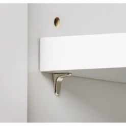 Suki Bodenträger Stahl Durchmesser 0,5 x 0,8 cm vernickelt 8 Stück