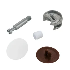 Suki Drehkeilbeschlag verzinkt mit Abdeckkappe 8 Stück