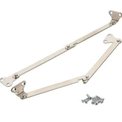 Suki Klappenhalter 300 mm vernickelt 2 Stück