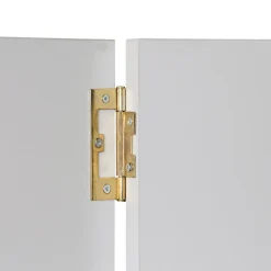 Suki Lamellentürscharnier vermessingt 7,5 cm