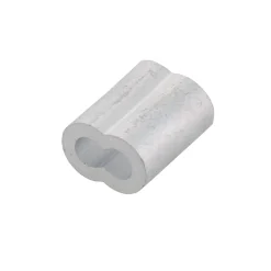 Suki Quetschhülse Aluminium 3 mm 4 Stück