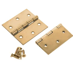 Suki Scharnier Stahl 5 x 5 cm käntige Ausführung 2 Stück