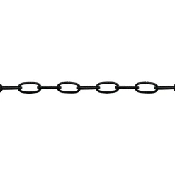 Suki Zierkette gehämmert schwarz 2,5m