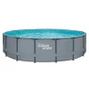 Summer Waves Elite Frame Pool 549x549x132cm Anthrazit