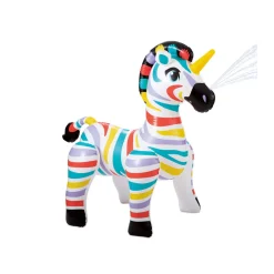 Summer Waves Wasserspielzeug Sprinkler Zebra 157x94x157cm Bunt