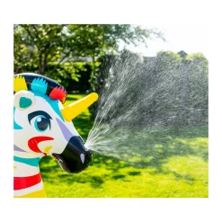 Summer Waves Wasserspielzeug Sprinkler Zebra 157x94x157cm Bunt