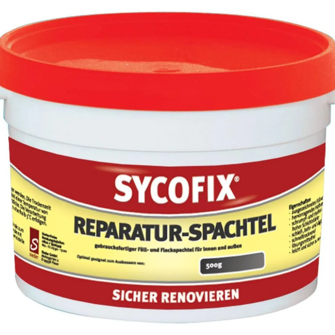 Sycofix Reparaturspachtel 500 g