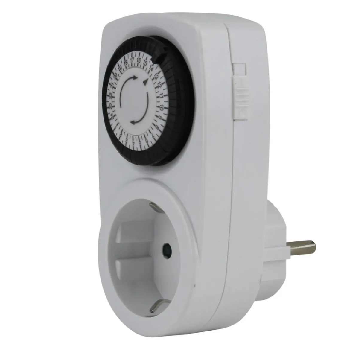 Tageszeitschaltuhr Mini analog für Innenbereich