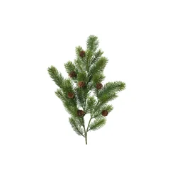 Tannenzweig mit Zapfen 64 cm