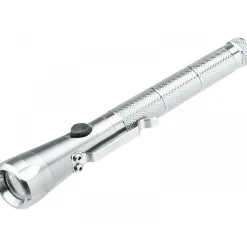 Taschenlampe Slimline mit Clip alu-anthrazit