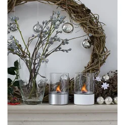 Tenderflame Tischfeuer Turm weiß