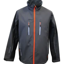 Terratrend Softshell Jacke dunkelgrau-schwarz Größe XXL