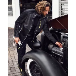 Terrax Workwear Arbeitshose schwarz gelb Gr. 54