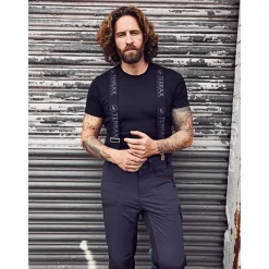 Terrax Workwear Arbeitshose anthrazit/ petrol Größe 50