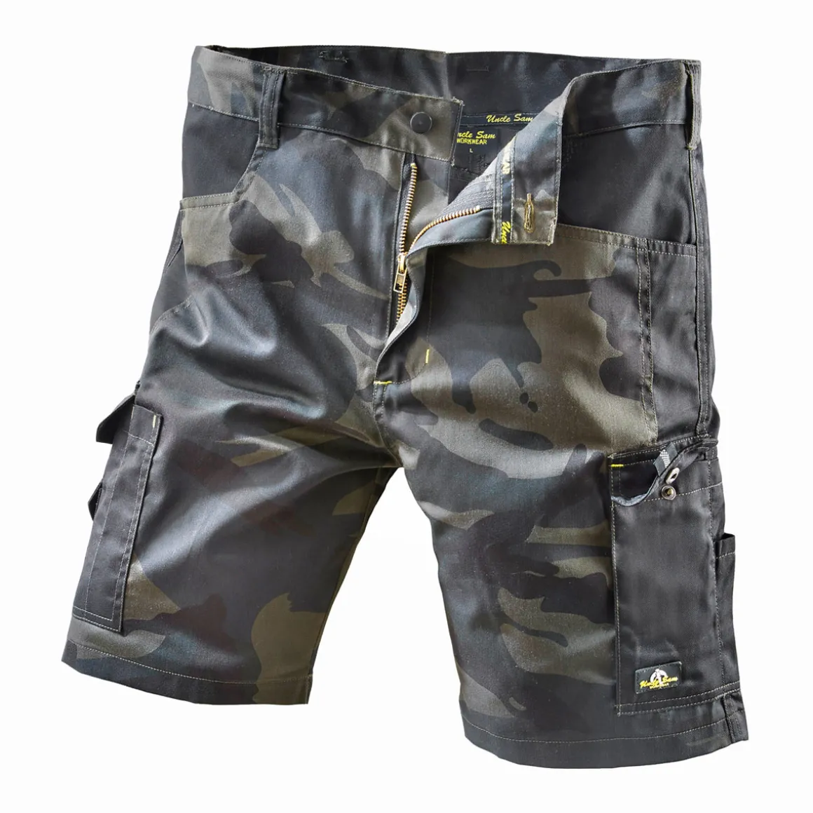Terrax Workwear Arbeits-Shorts oliv/schwarz Größe 60