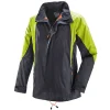 Terrax Workwear Fleecejacke schwarz-limette Größe M