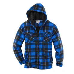 Terrax Workwear Herren Thermohemd schwarz/ royal Gr. M