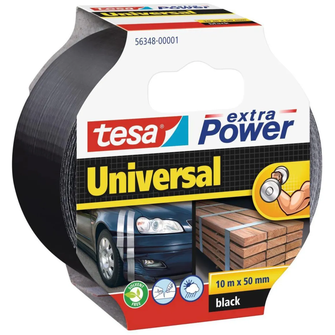 Tesa Extra Power Universal 48 mm x 10 m schwarz