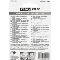 Tesa film kristallklar 2 Rollen 10 m x 15 mm