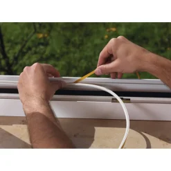 Tesa Gummidichtung P-Profil weiß 2-5 mm