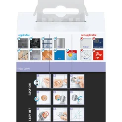 Tesa Handtuchhaken Moon mattschwarz