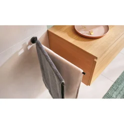 Tesa Handtuchhalter Moon mattschwarz