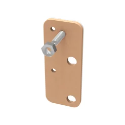 Tesa Klebeschraube für Mauerwerk viereckig 2 Stück Traglast 2 x 10 kg