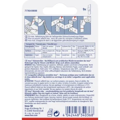 Tesa Klebestreifen für Fliesen 9 Stück Traglast 2 kg