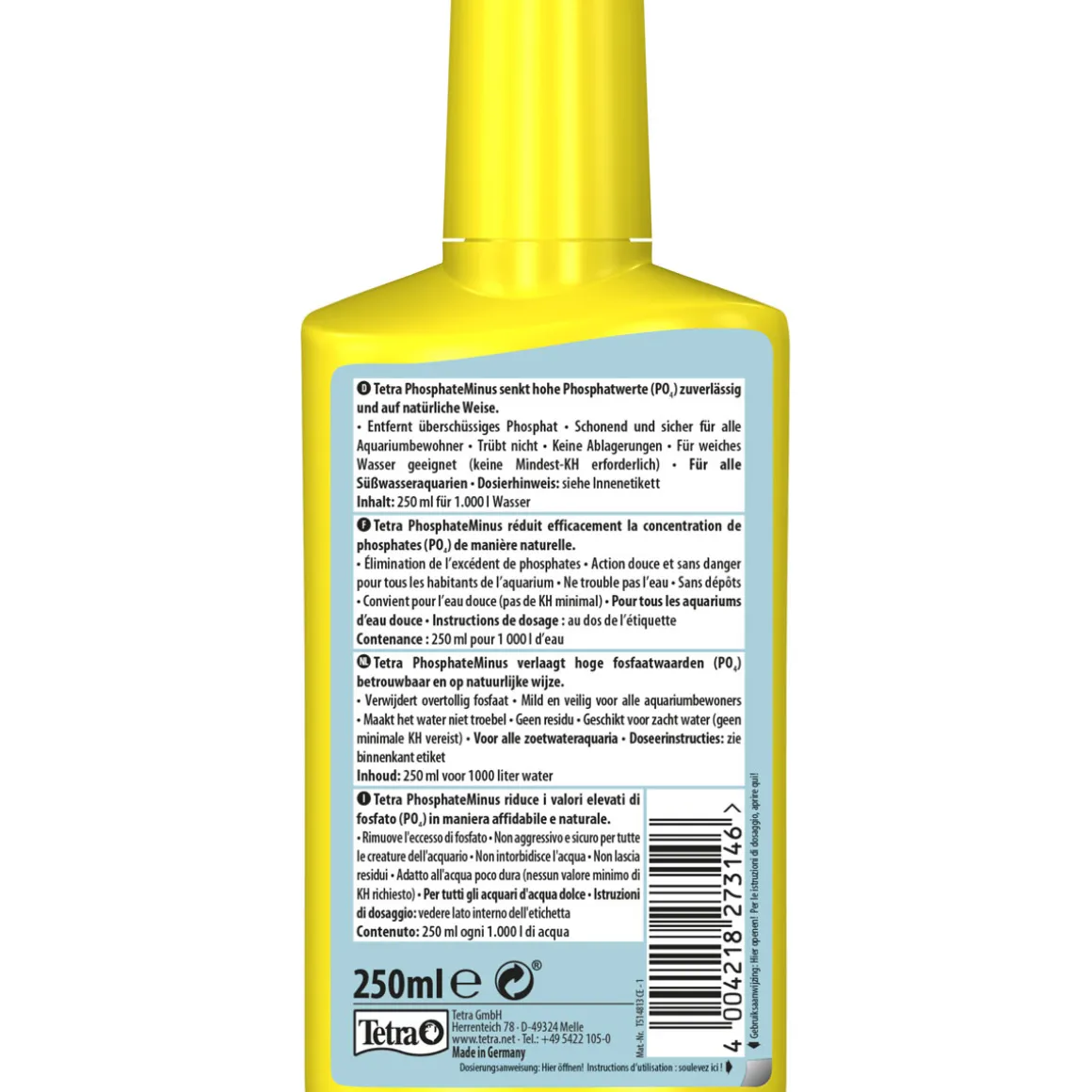 Tetra Wasserpflege PhosphateMinus 250 ml